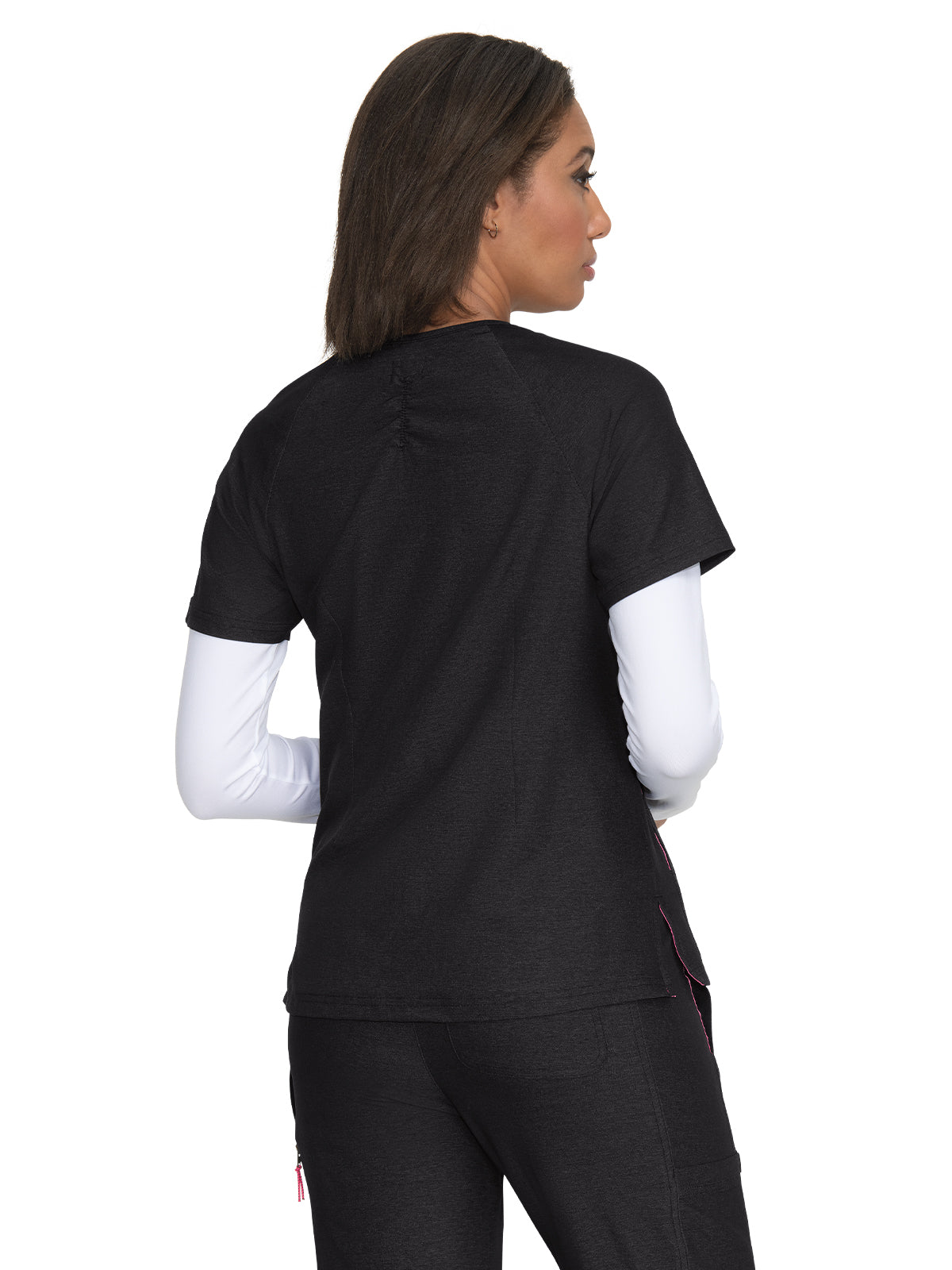 Women's 4-Pocket Split-Neck Action Top