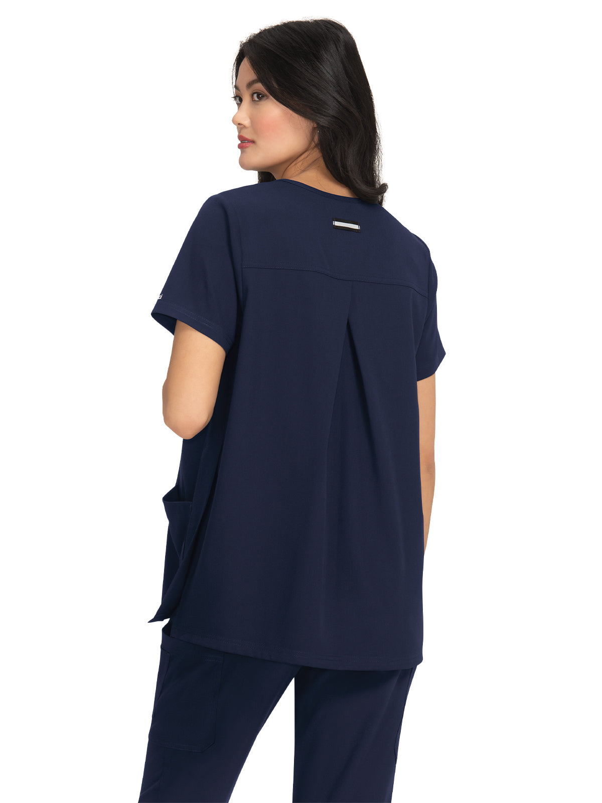 Women's 2-Pocket Maternity Onboard Scrub Top