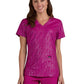 Women's 2-Pocket Stretch Print Velora Scrub Top