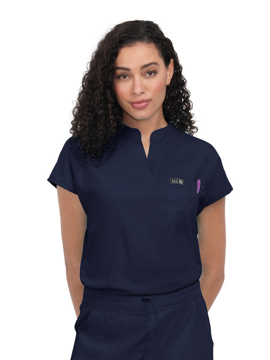 Women's 1-Pocket Stretch Tuck-In Ari Scrub Top