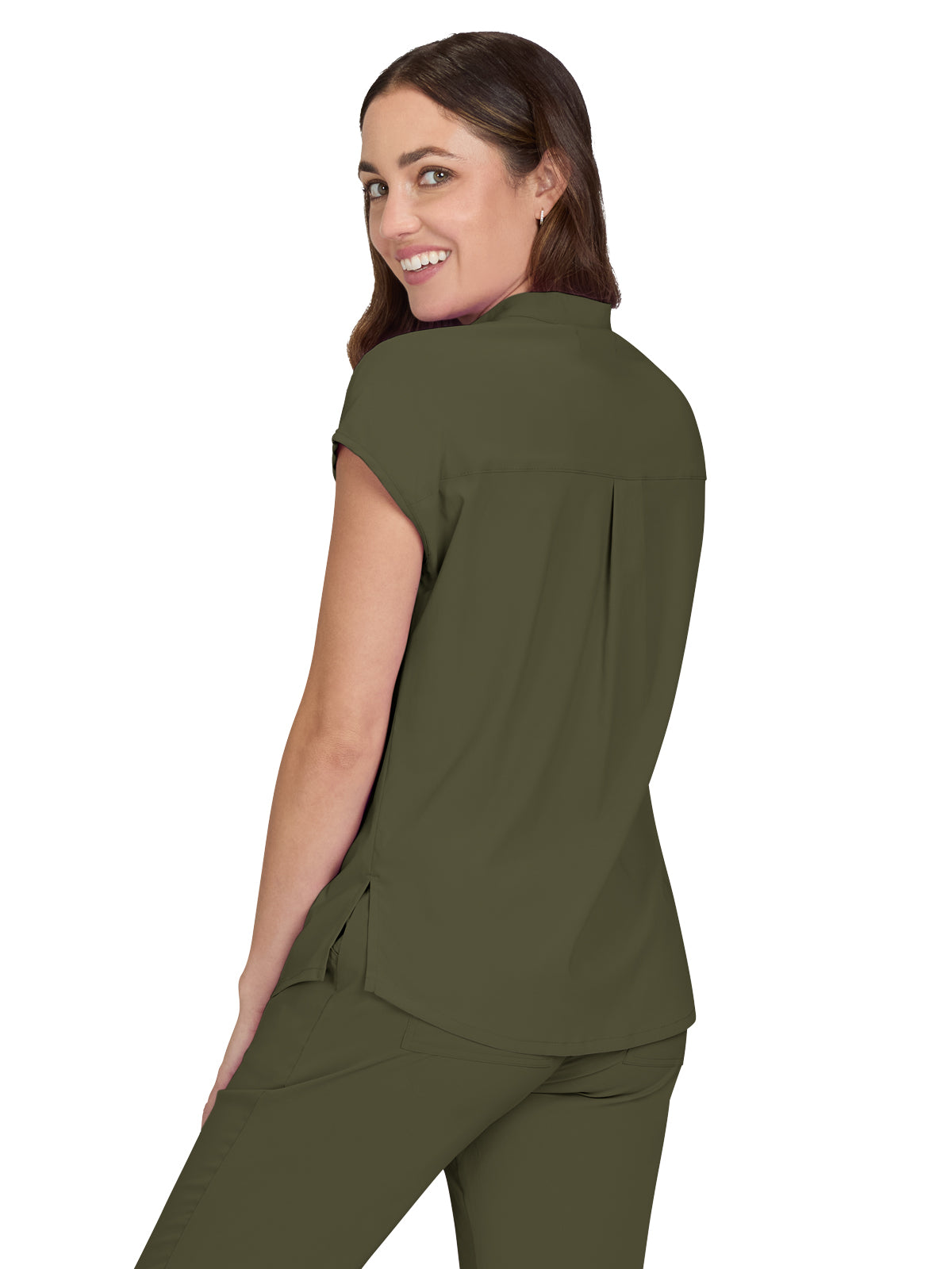 Women's 1-Pocket Stretch Tuck-In Ari Scrub Top