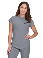 Women's One-Pocket Stretch Tuck-In Ari Top - 1093 - Platinum Grey