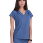 Women's 1-Pocket Heart-Shaped Neckline Eco-Friendly Kailani Scrub Top