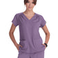 Women's Heart-Shaped Neckline Meadow Scrub Top