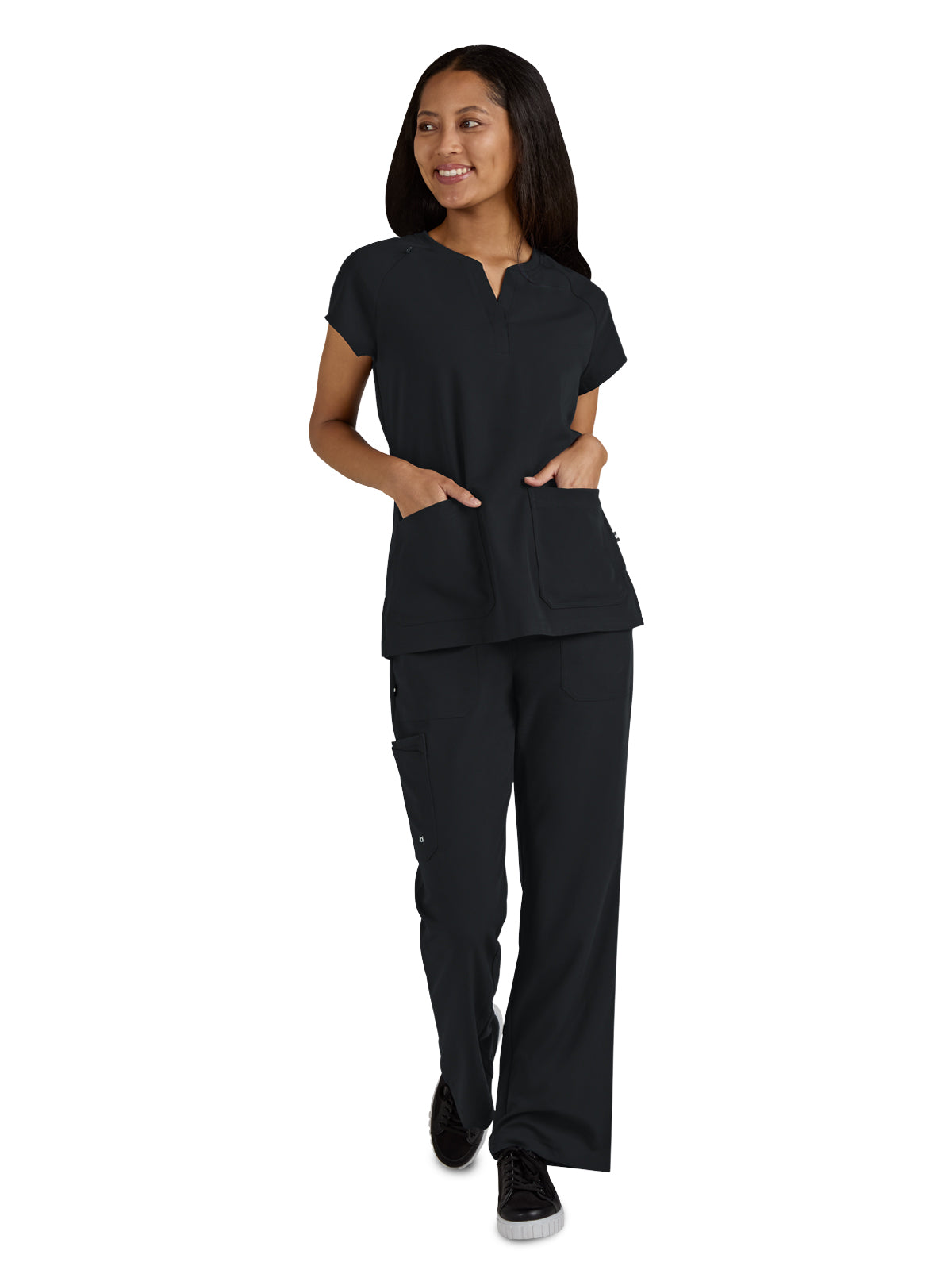 Women's Split-Neck 3-Pocket We Have Heart Top