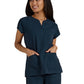 Women's Split-Neck 3-Pocket We Have Heart Scrub Top