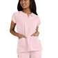 Women's Split-Neck 3-Pocket We Have Heart Scrub Top