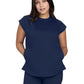 Women’s Two-Pocket Round Neck Scrub Top - 1137 - Navy