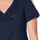 Women's 3-Pocket Soft Rib Trim V-Neck Nicole Scrub Top