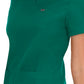 Women's 3-Pocket Soft Rib Trim V-Neck Nicole Scrub Top