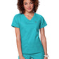 Women's 3-Pocket Soft Rib Trim V-Neck Nicole Scrub Top