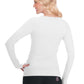 Women's Stretch Long-Sleeve Seamless Knit Divine Underscrub Tee