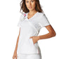 Women's Three-Pocket Mock-Wrap Philosophy Top - 316 - White