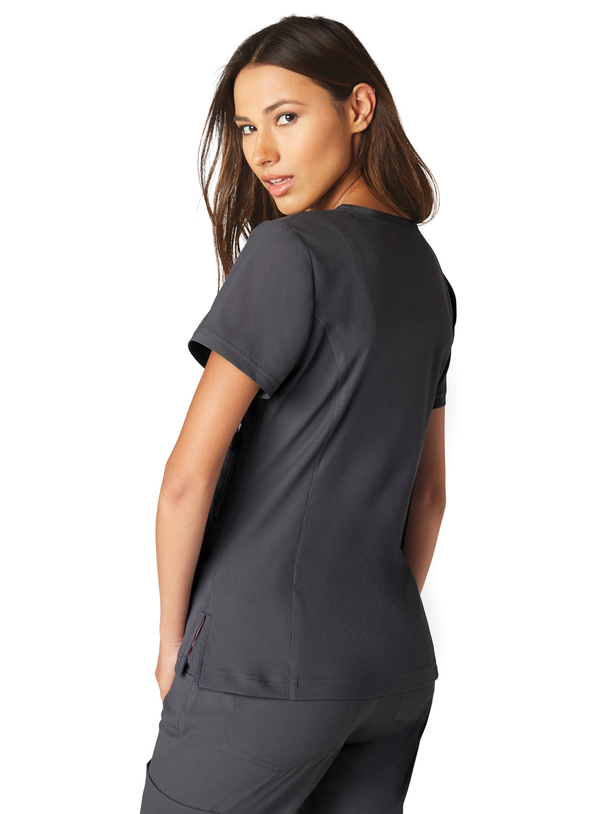 Women's 3-Pocket Mock-Wrap Philosophy Scrub Top