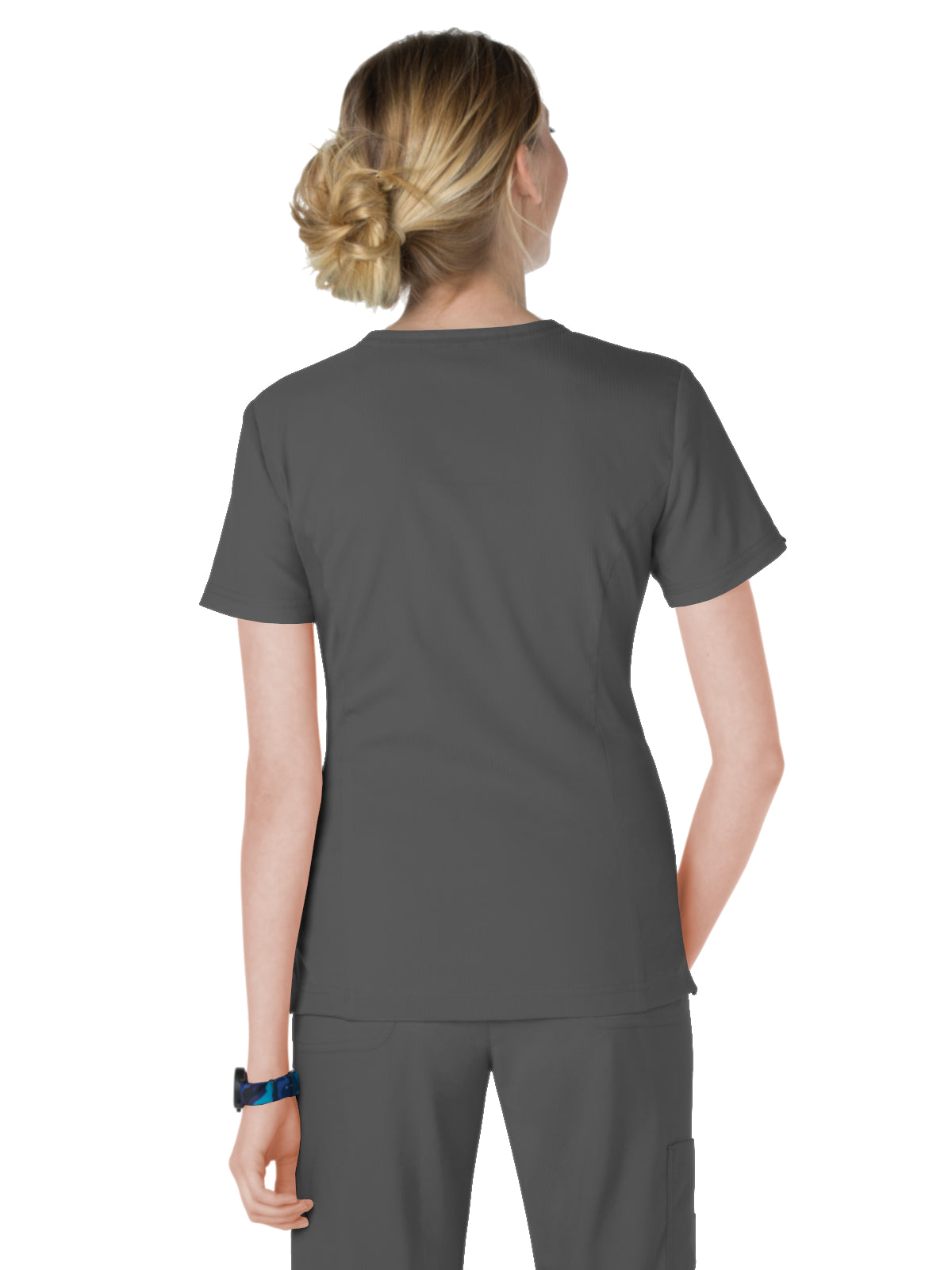 Women's 4-Pocket Zipper Neck Serenity Top