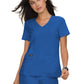 Women's Four-Pocket Stretch V-Neck Becca Top - 373 - Royal Blue