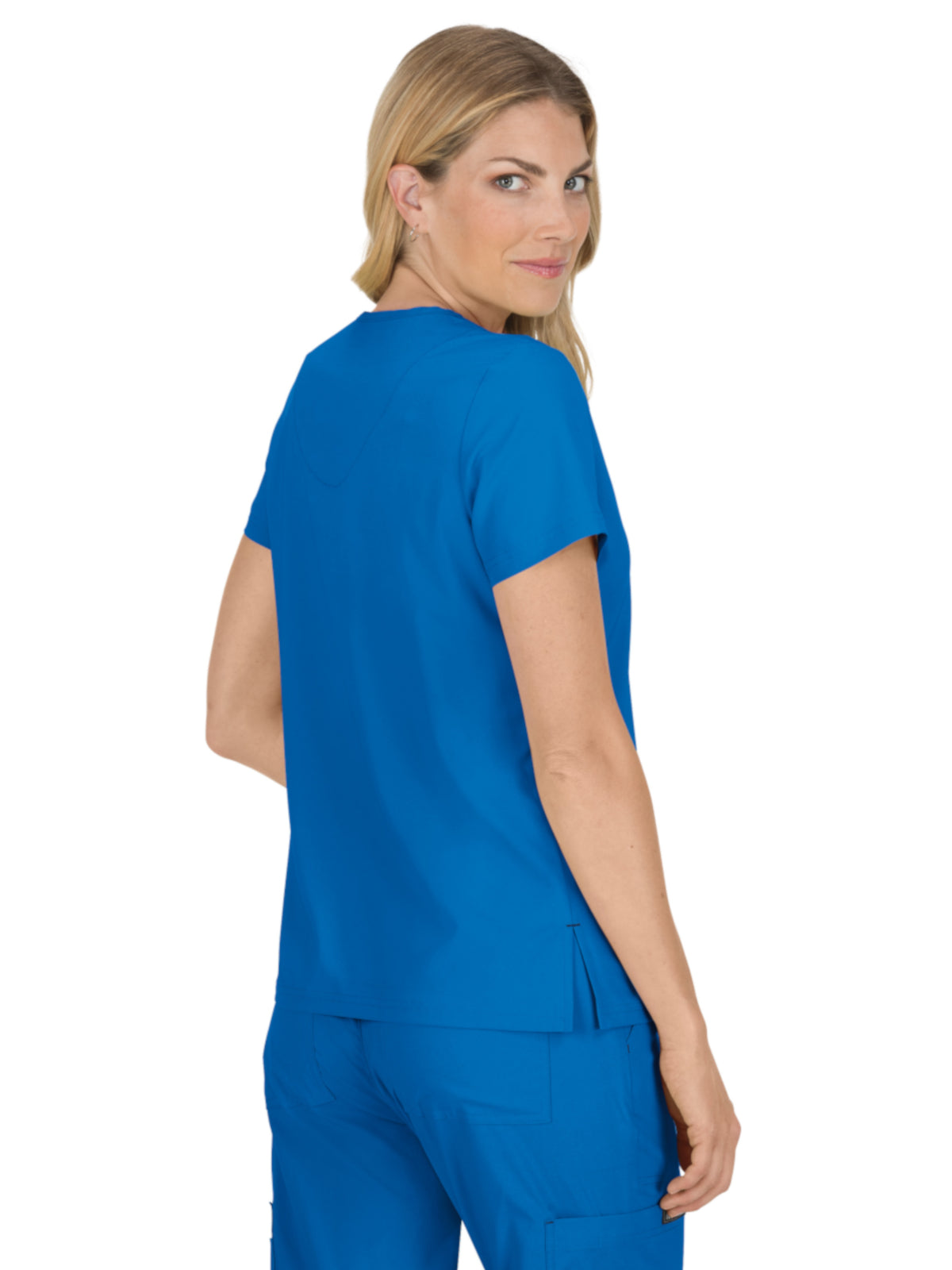 Women's 4-Pocket Stretch V-Neck Becca Scrub Top