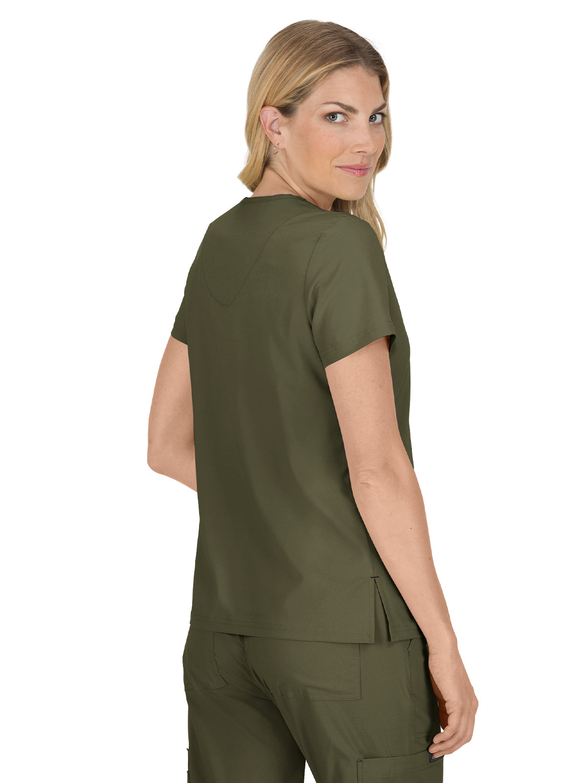 Women's 4-Pocket Stretch V-Neck Becca Scrub Top