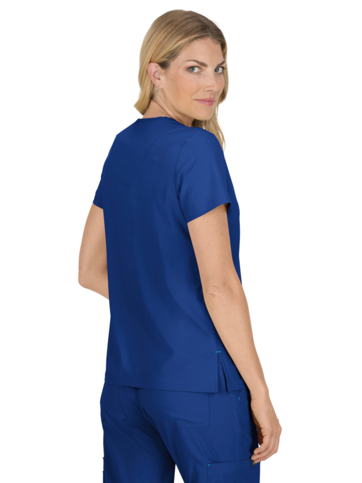 Women's 4-Pocket Stretch V-Neck Becca Top