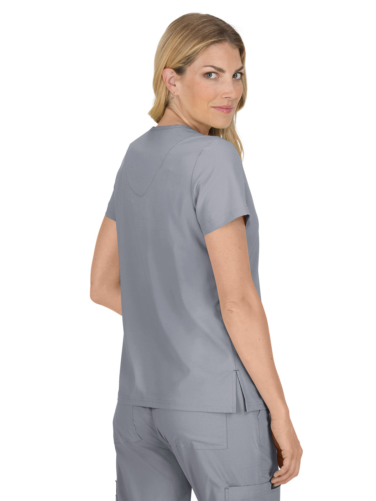 Women's 4-Pocket Stretch V-Neck Becca Top