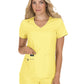 Women's Four-Pocket Stretch V-Neck Becca Top - 373 - Sunshine