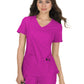 Women's Mock-Wrap Neck Katie Scrub Top