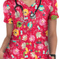 Women's Athletic-Inspired, Breathable Mesh Leslie Scrub Top