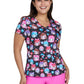 Women's Two-Pocket Print Top - 384PRA - Dolly Ornaments
