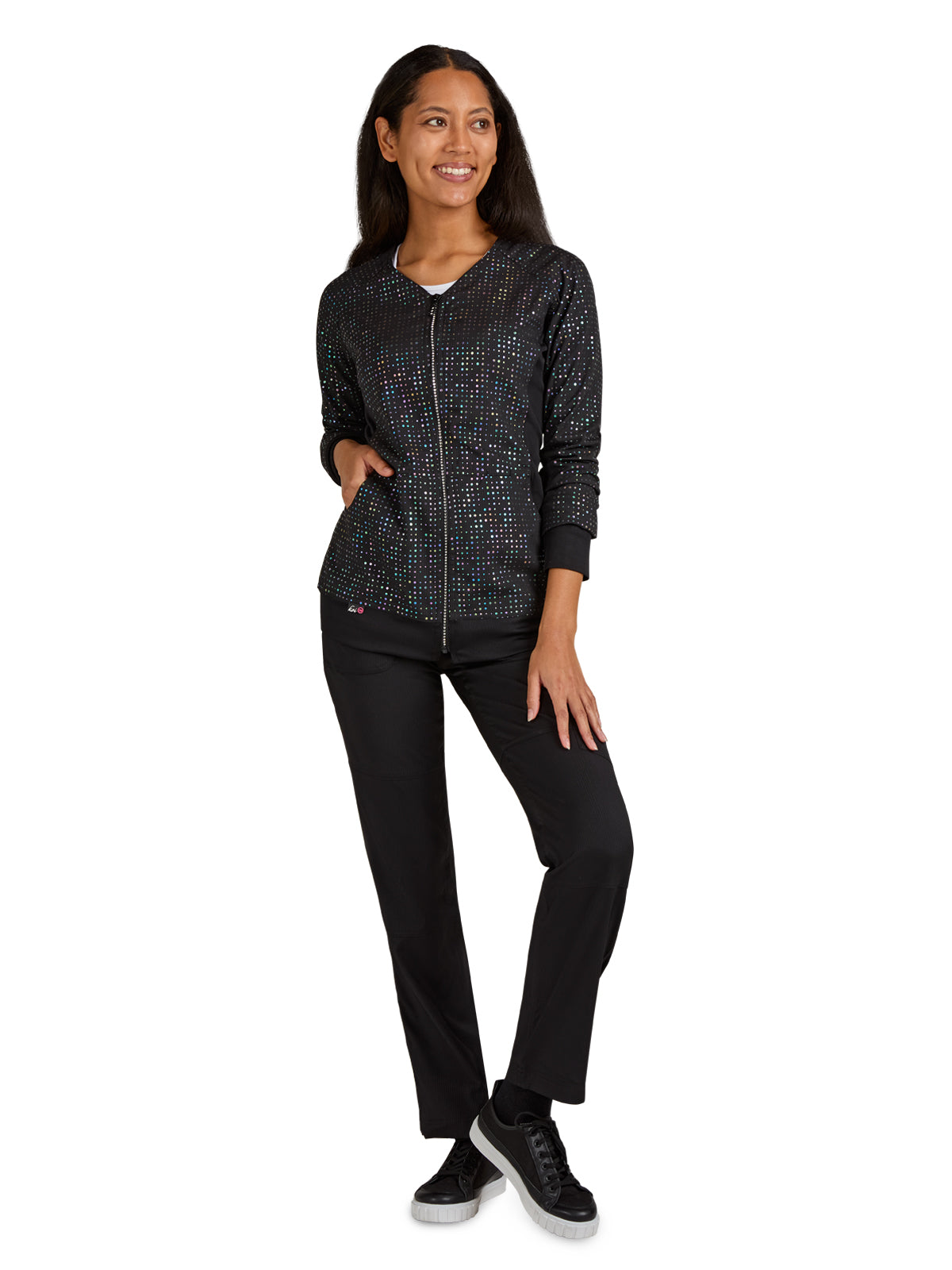 Women's Limited Edition 2-Way Zipper Clarity Scrub Jacket