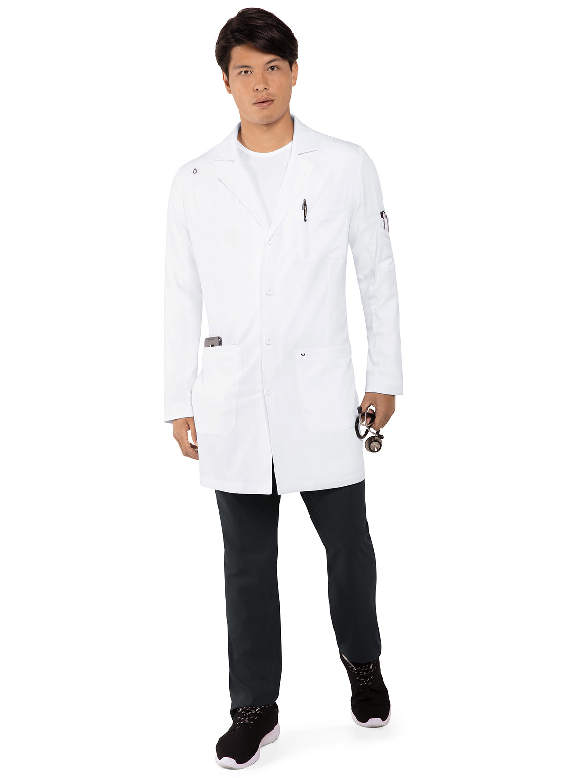 Men's 5-Pocket 38" Stretch His Everyday Lab Coat