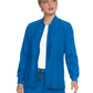 Women's Four-Pocket Zipper Front Stretch Always in Motion Jacket - 458 - Royal Blue
