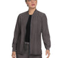 Women's Zipper Front Stretch Always in Motion Scrub Jacket