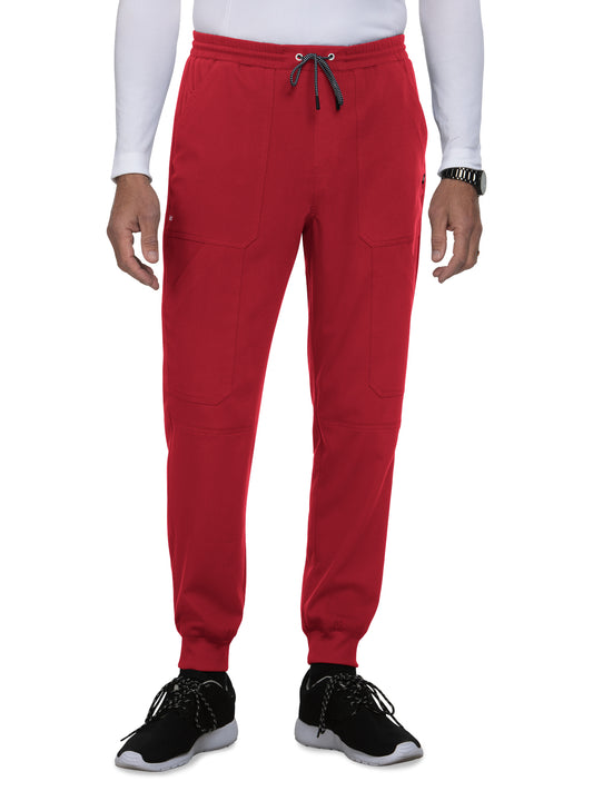 Men's Seven-Pocket Jogger Day to Night Pant - 608 - Ruby