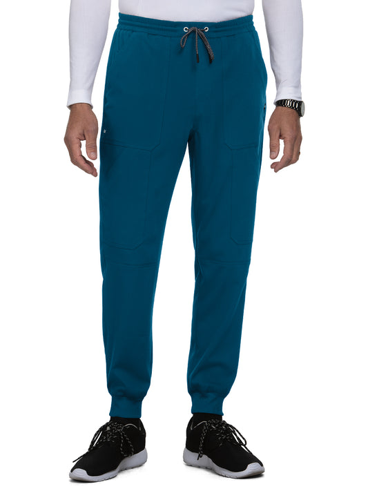 Men's Seven-Pocket Jogger Day to Night Pant - 608 - Caribbean Blue