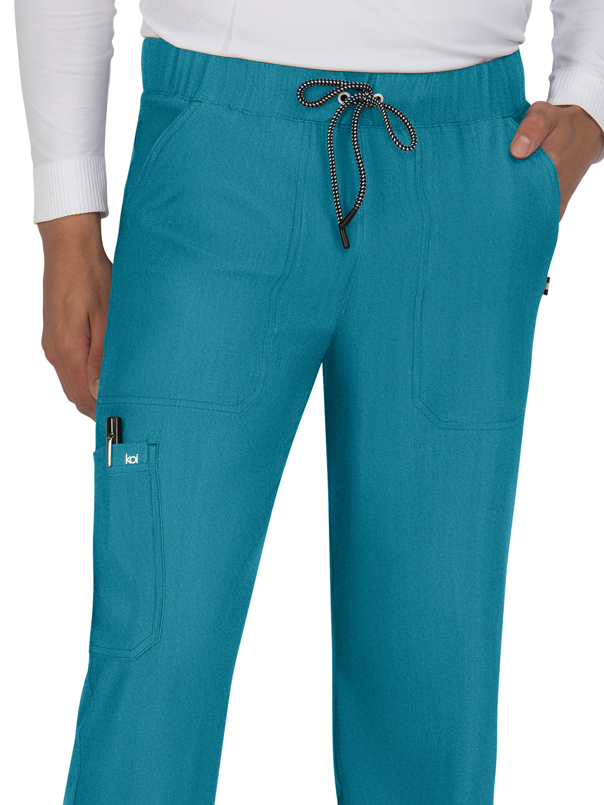 Men's 6-Pocket Straight Leg Make it Happen Scrub Pant