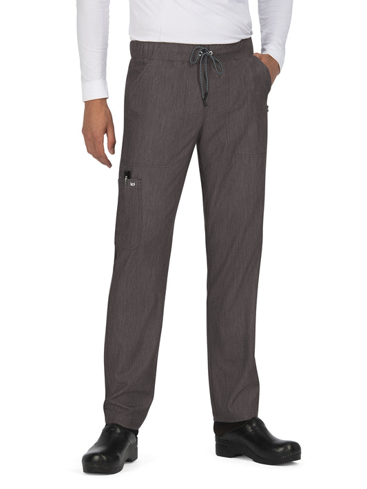 Men's Six-Pocket Straight Leg Make it Happen Pant - 609 - Heather Grey