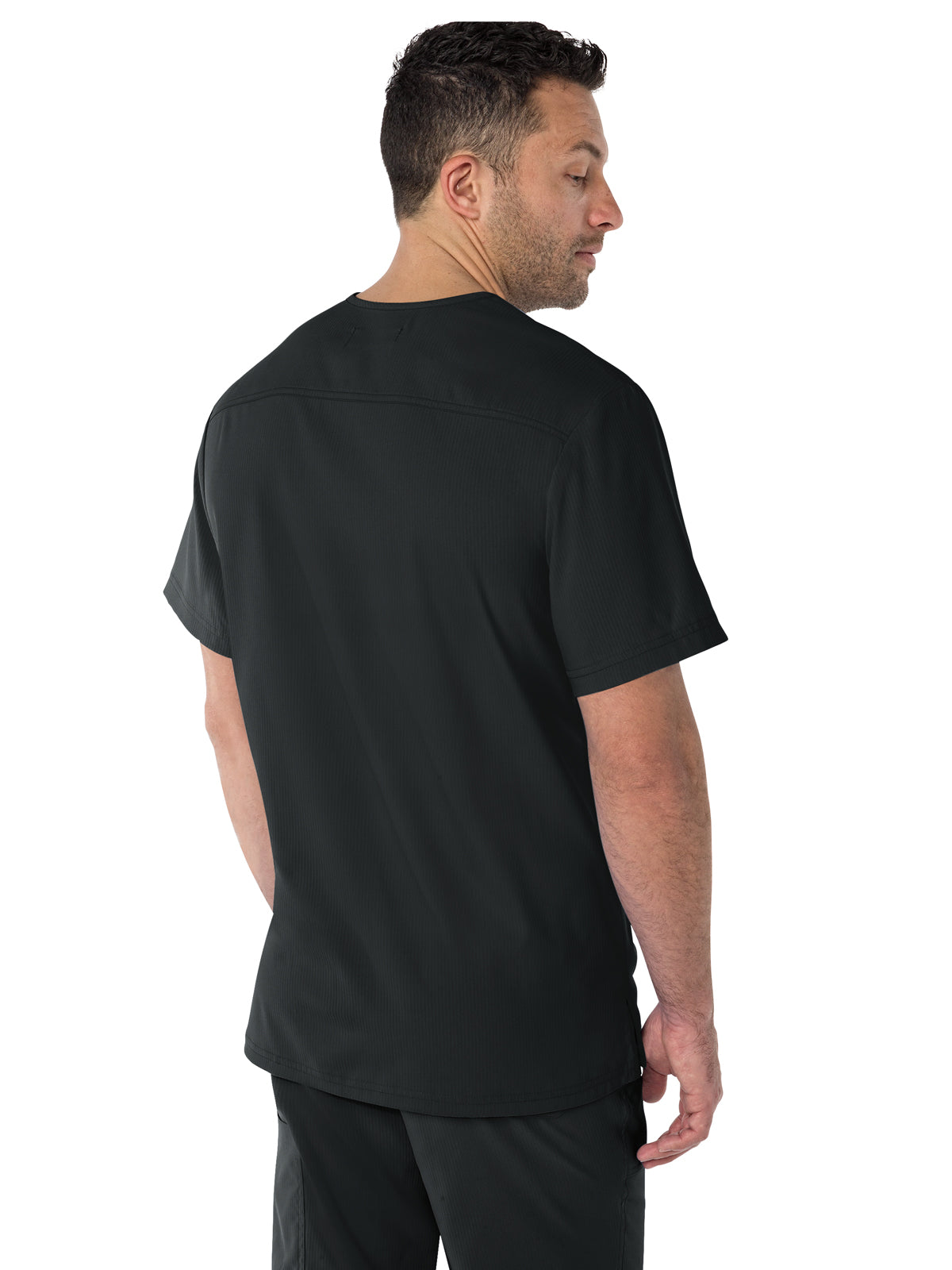 Men's 3-Pocket Athletic V-Neck Force Scrub Top