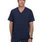 Men's One-Pocket V-Neck Tuck-In On Call Top - 671 - Navy