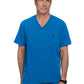 Men's One-Pocket V-Neck Tuck-In On Call Top - 671 - Royal Blue