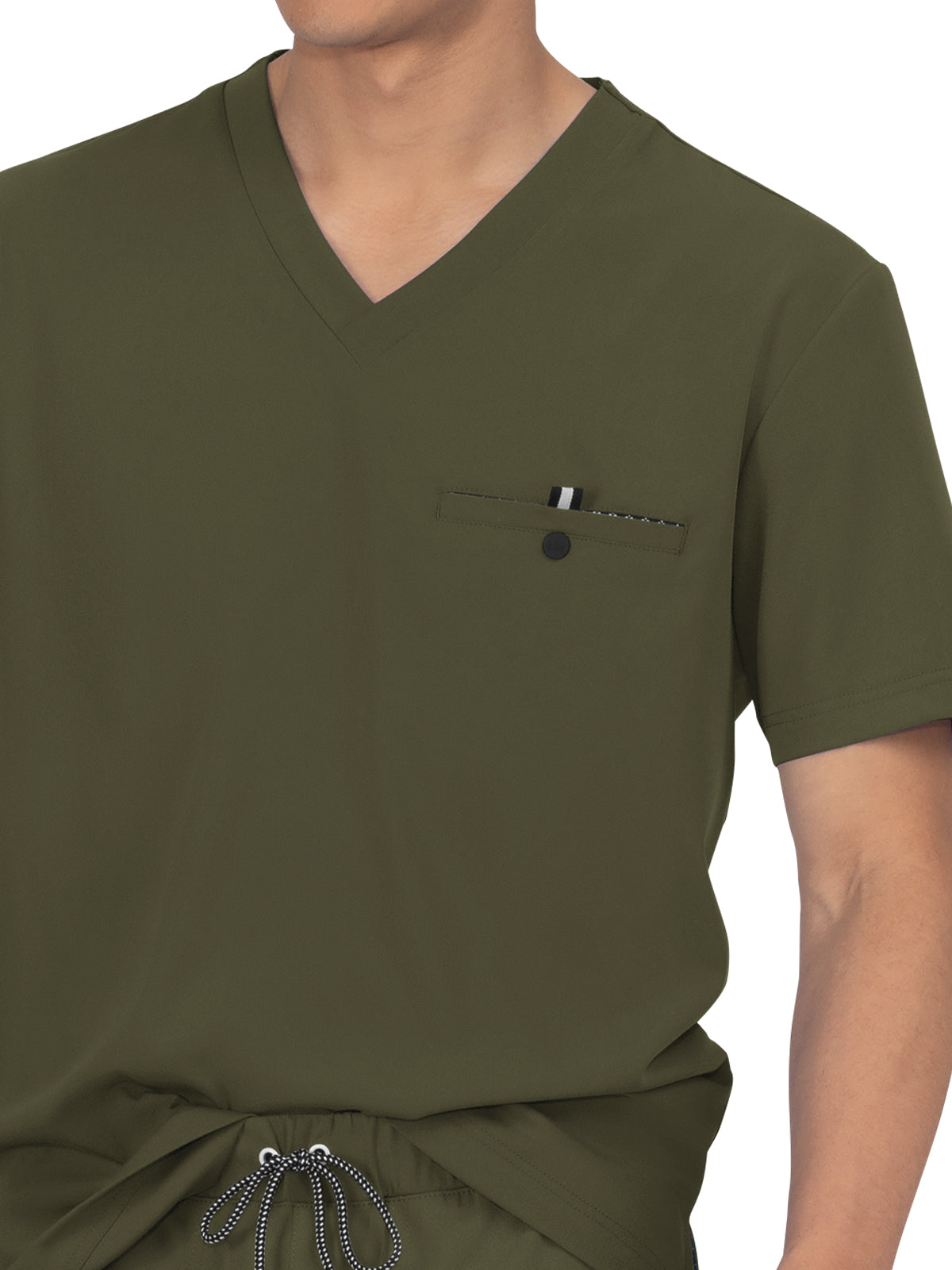 Men's 1-Pocket Tuck-In On Call Scrub Top