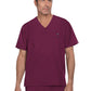Men's One-Pocket V-Neck Tuck-In On Call Top - 671 - Wine