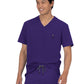Men's One-Pocket V-Neck Tuck-In On Call Top - 671 - Grape