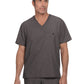 Men's One-Pocket V-Neck Tuck-In On Call Top - 671 - Heather Grey