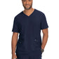 Men's 4-Pocket  V-Neck Free To Be Scrub Top