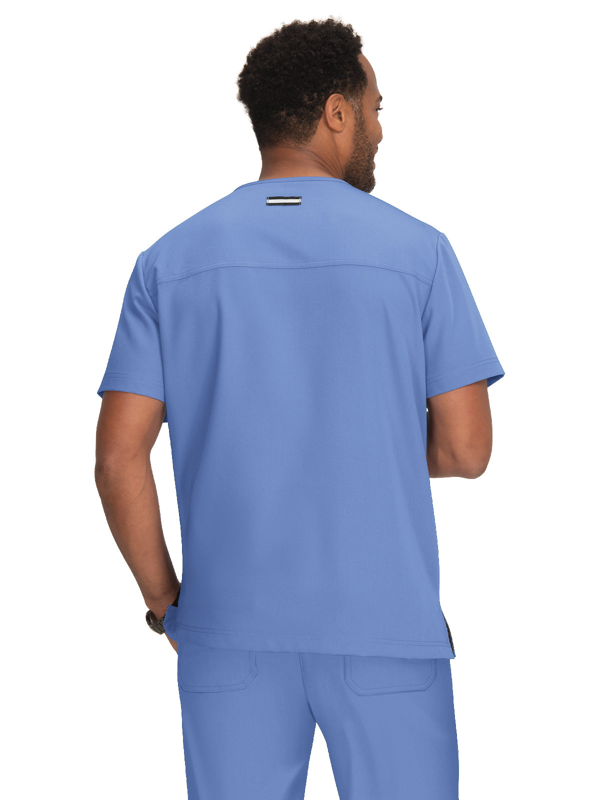 Men's 4-Pocket  V-Neck Free To Be Scrub Top