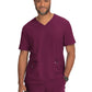 Men's Four-Pocket V-Neck Free To Be Top - 672 - Wine
