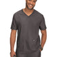 Men's Four-Pocket V-Neck Free To Be Top - 672 - Heather Grey