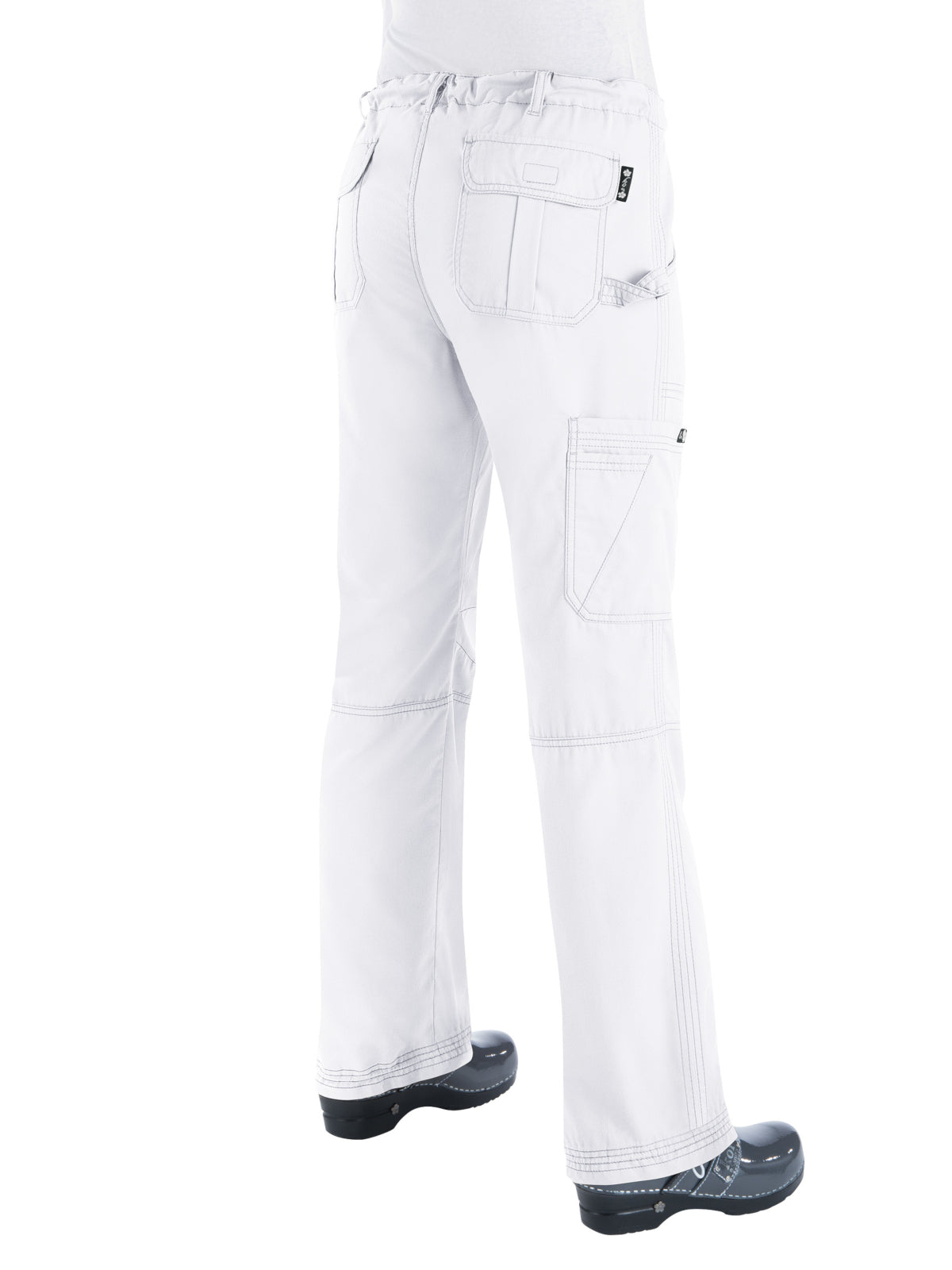 Women's 7-Pocket Adjustable Drawstring Lindsey Cargo Scrub Pant