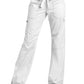 Women's Seven-Pocket Adjustable Drawstring Lindsey Cargo Pant - 701 - White