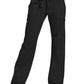 Women's Seven-Pocket Adjustable Drawstring Lindsey Cargo Pant - 701 - Black